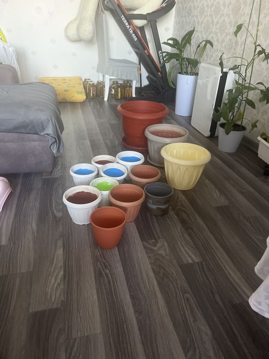 Цветочные горшки