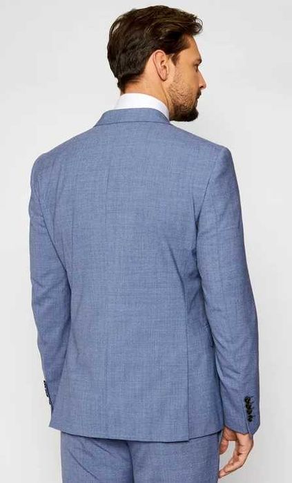 Sacou slim 48 M premium Cinque NOU lana fina si bumbac