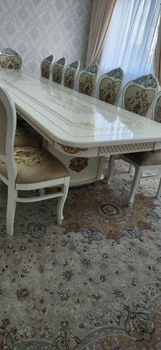 Стол +18шт стулья 380мын