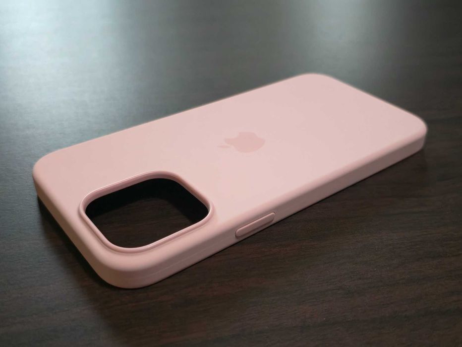 Husa silicon originala Apple Silicone Case Magsafe iPhone 13 Pro Max