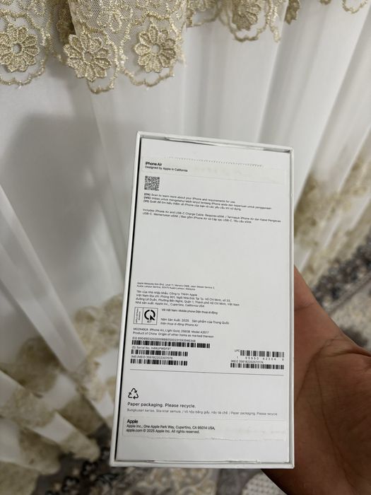 Iphone air 256 light gold