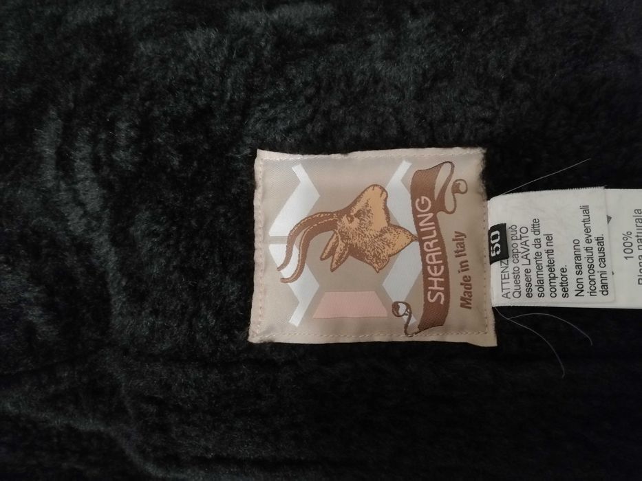 Haina piele si blana naturala / Cojocel barbatesc