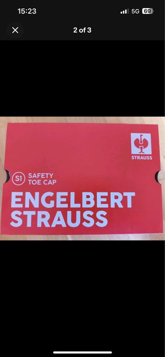 Engelbert Strauss S1 Triest low Boa system