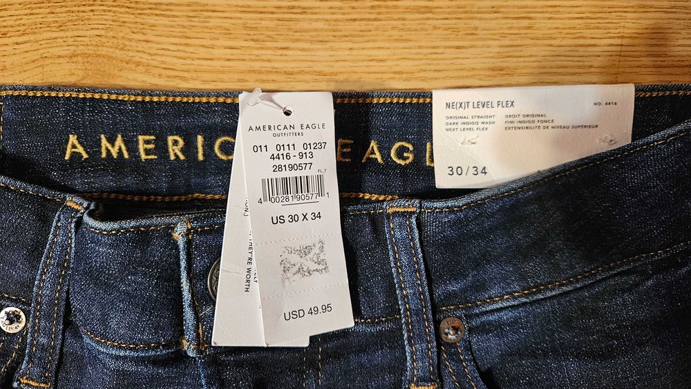 Продавам Мъжки Дънки American Eagle 30/34
