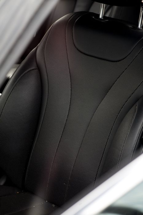 Scaun sofer pasager Mercedes S W222 negru ventilat incalzit masaj