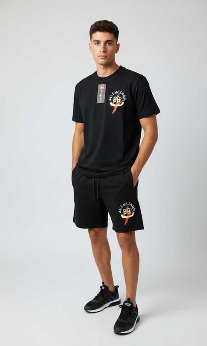 САМО ПРИ НАС Летен мъжки комплект BALENCIAGA/NIKE/ADIDAS/Under Armour/BOSS модели от S до 6XL