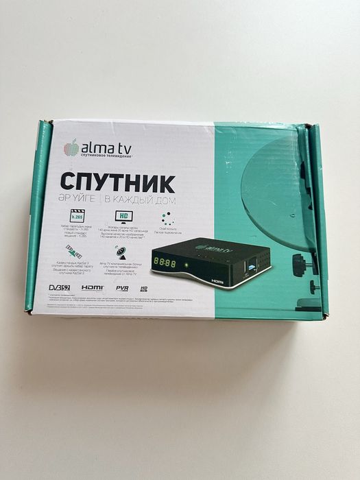 Комплект спутникового телевидения AlmaTV