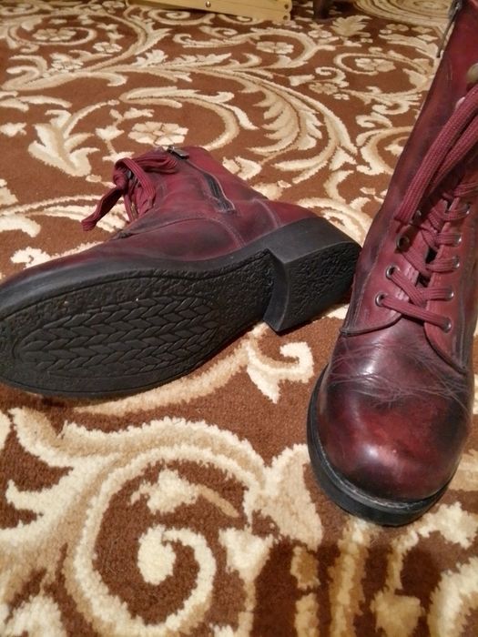 Дамски боти естествена кожа