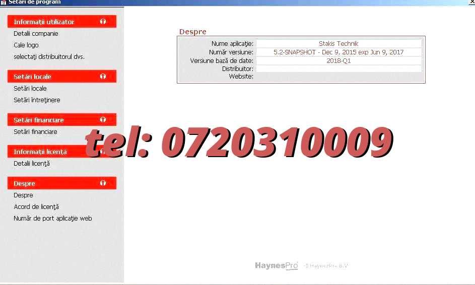 Program Scheme Electrice Si Mecanica Reparatie Auto Vivid Haynes Pro