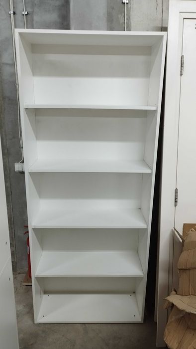 Гардероб - Етажерка 83/200/32см - офис шкаф с рафтове за документи 4бр