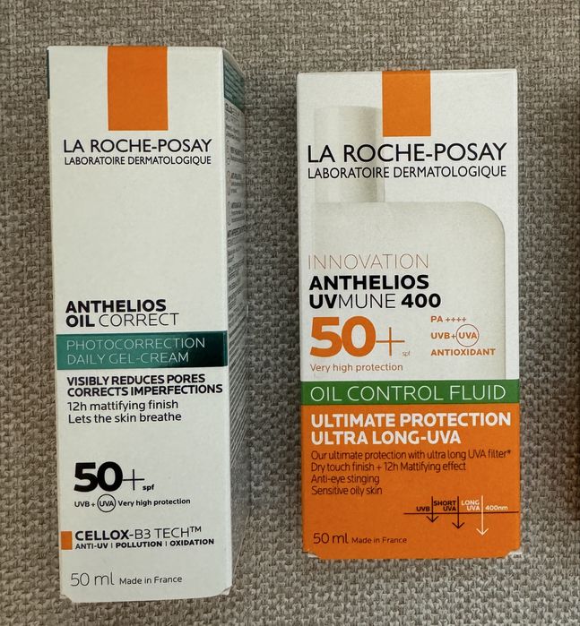 Vichy и La Roche Posay кремове и фон дьо тени