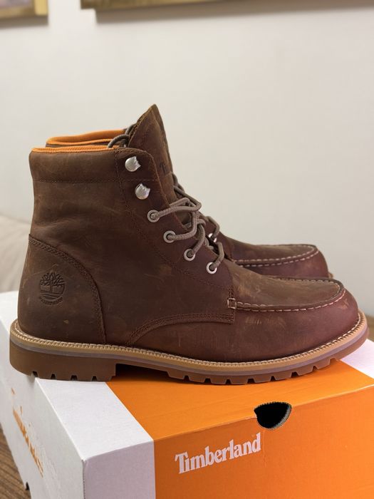 кожаные ботинки Timberland