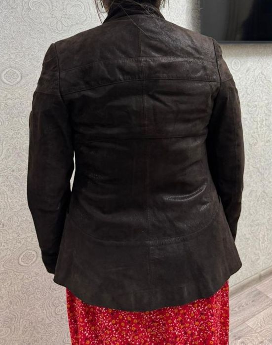 Куртка пейджак замша