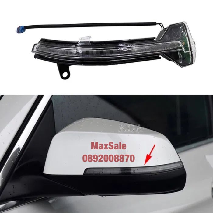 Страничен мигач огледало панел BMW 5 6 7 F01 F06 F07 F10 бмв ф10