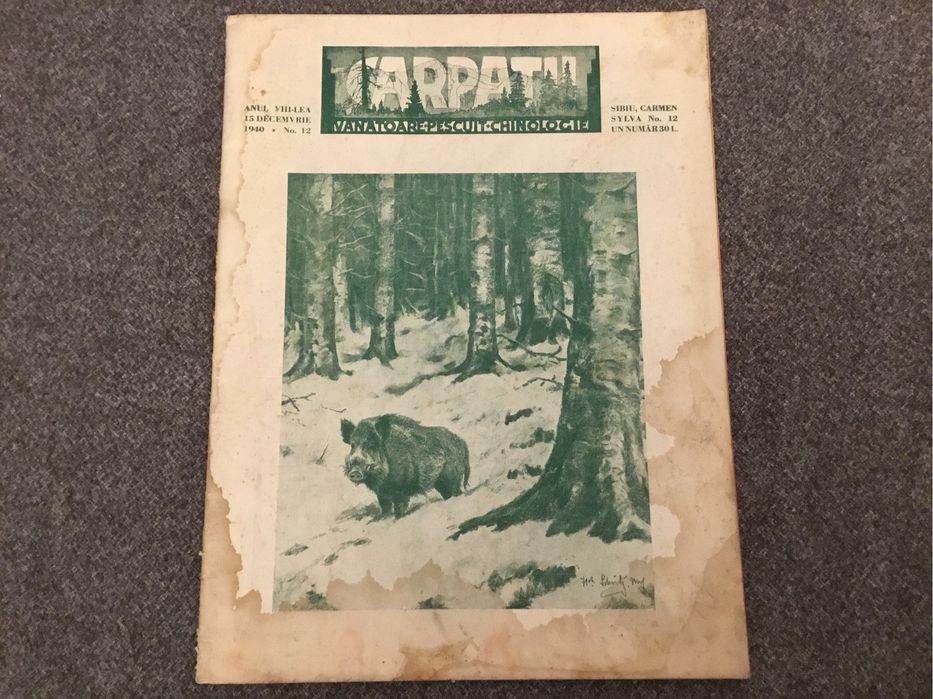 Revista CARPATI vinatoare-pescuit-chinologie