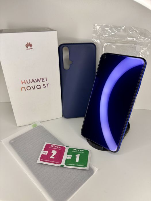 Huawei Nova 5T - 128Gb - Full Box + Huse si folie de sticla