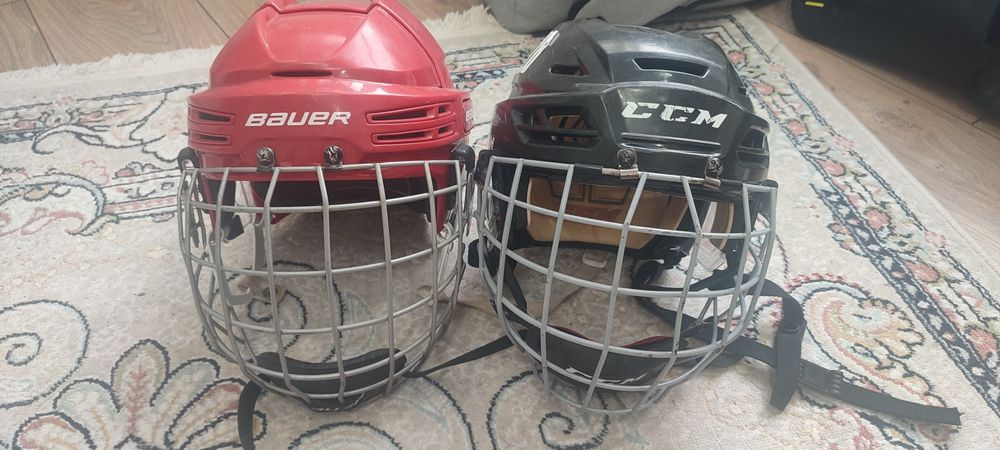 Хоккейный шлем ССМ и Bauer