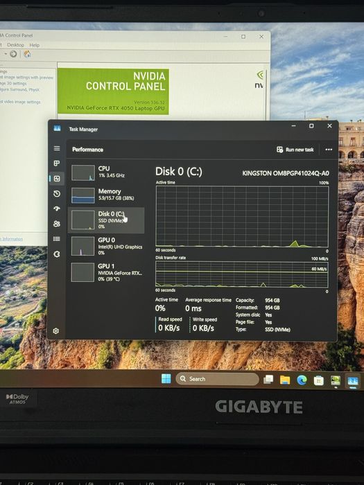 Laptop gaming Gigabyte G6 MF (RC56) – aproape nou