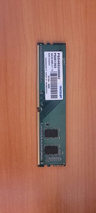 Plăcuță Memorie RAM PC Calculator Patriot DDR4 2400 mt/s 8 GB x1
