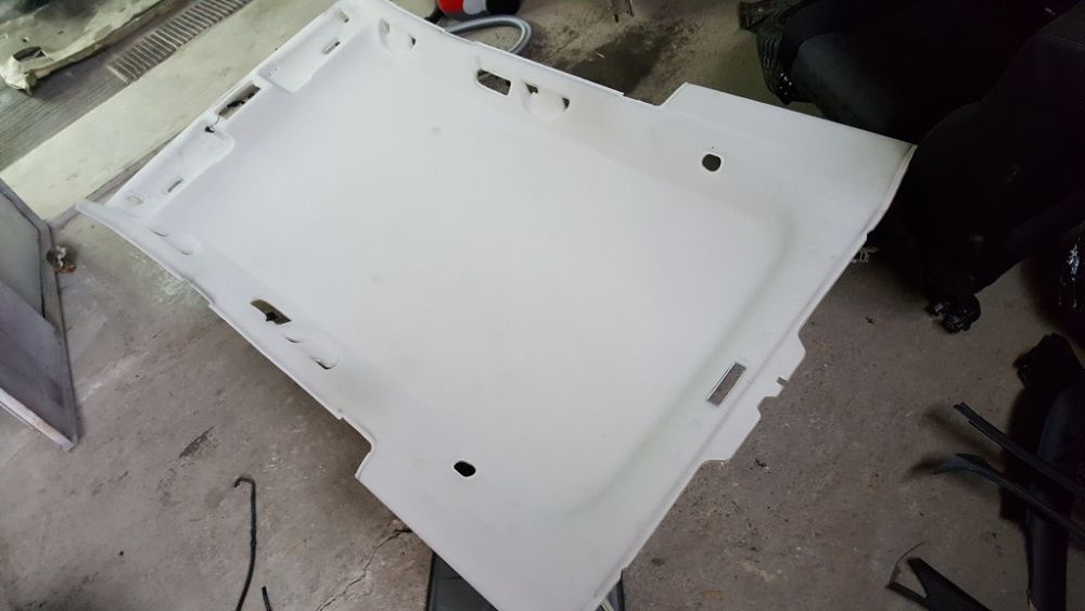 Stofa TAPITERIE plafon NEGRU/GRI/CREM folosit in reprezentanta AUTO!