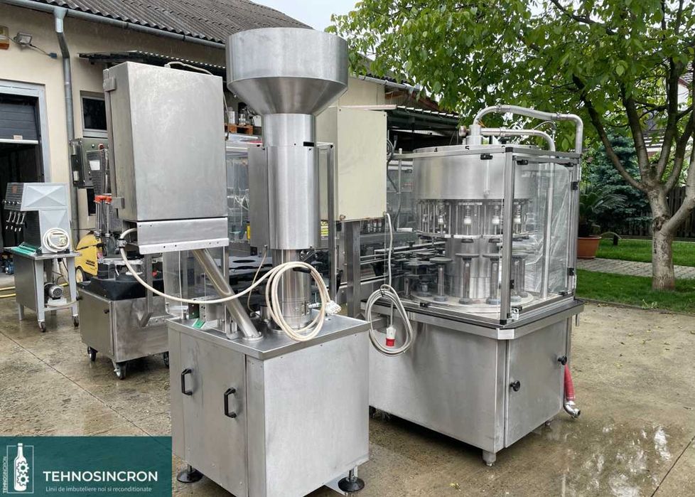 Linie de imbuteliere/dopuire VIR MAURI