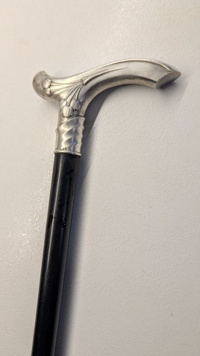 Baston mâner argint