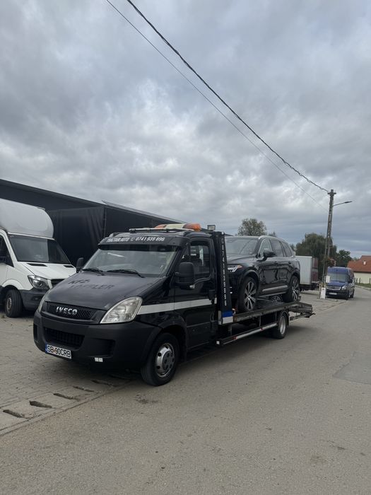 Tractari Auto Sibiu Asistenta Rutiera Platforma Trailer 24H