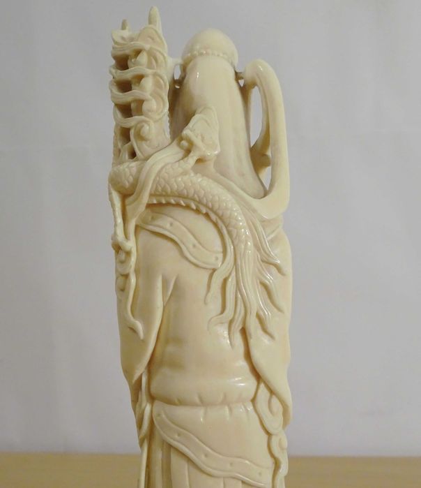Statueta asiatica Feng shui sculptata manual - RARITATE