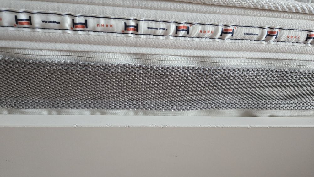 Детско легло с матрак и повдигащ механизъм