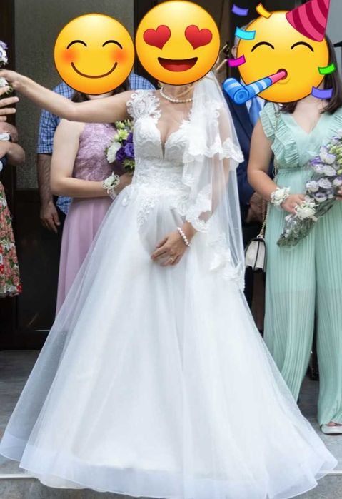 Vand rochie mireasa S/M