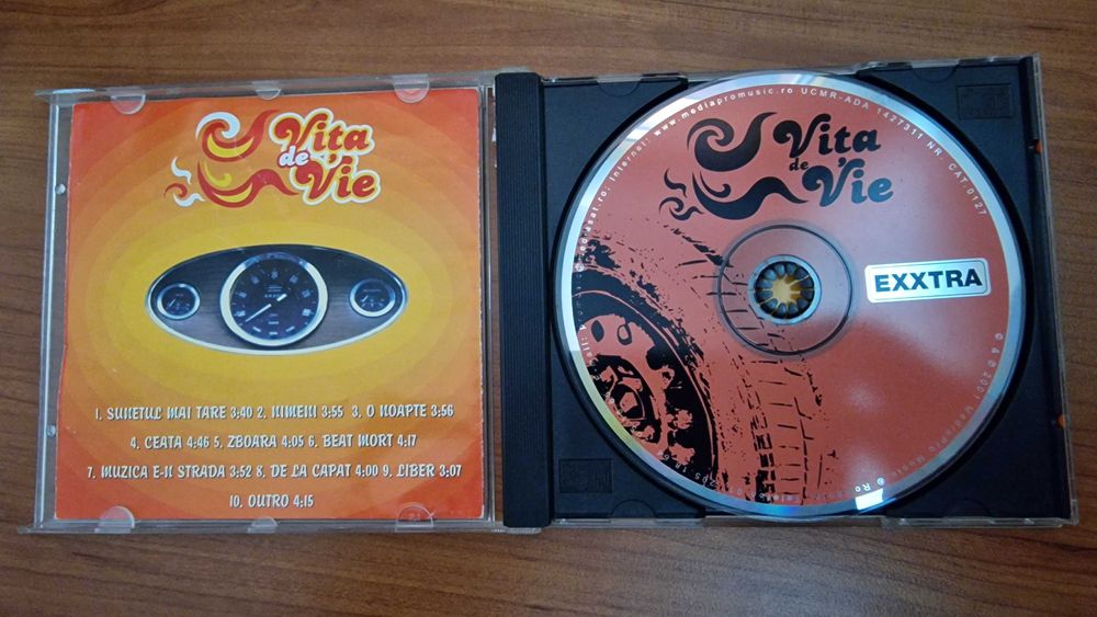 CD - Vița De Vie - Exxtra - 2001 - prima editie