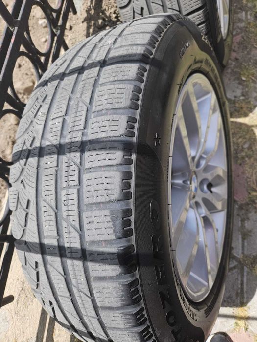 Jante  BMW Style 304 echipate cu WINTER SOTTOZER0 RUN FLAT WINTER 210  și senzori presiune