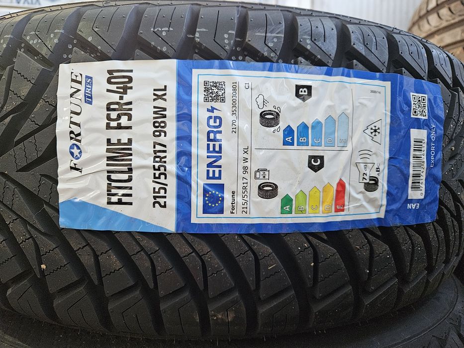 215/55R17 Fortune всесезонни 2026г.