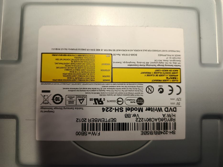 DvD Writer  Model SH-223