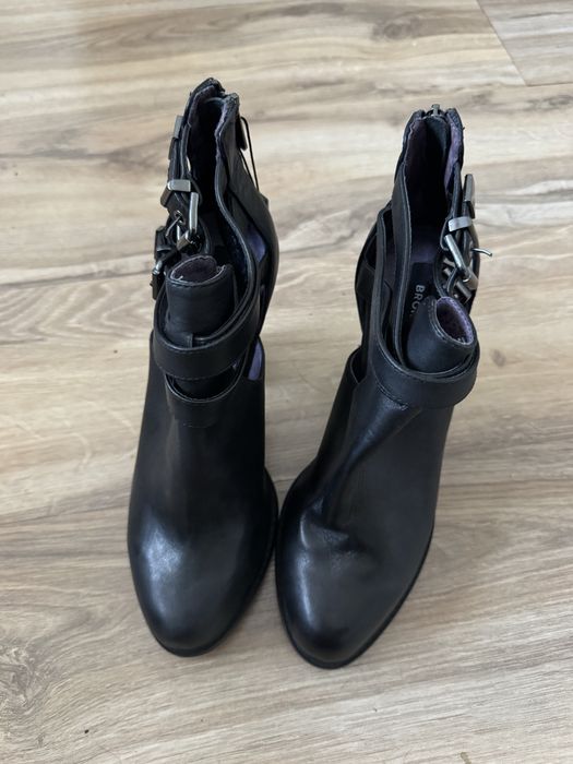 Bronx Нови естествена кожа и сникърси естествена кожа