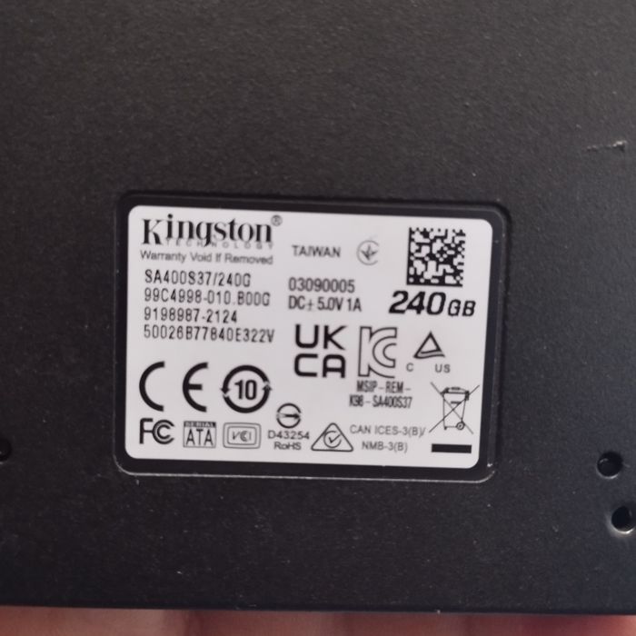 Ssd Kingston 240gb