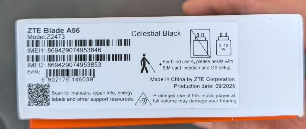 ZTE Blade 56 64gb