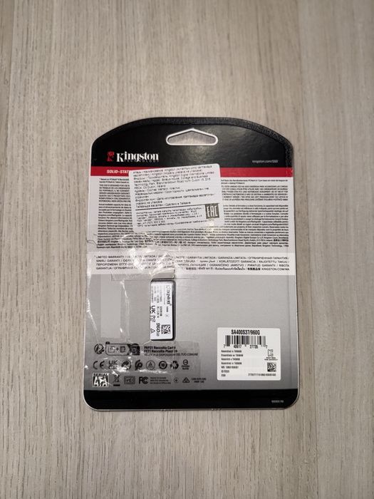 SSD Kingston A400 960Gb