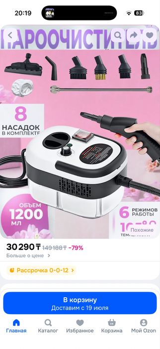 Пароочиститель китайский