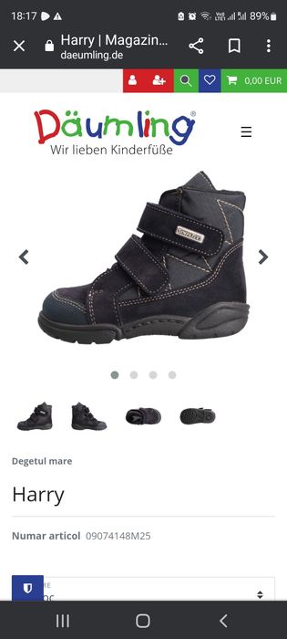 Ghete iarna Daumling nr 25