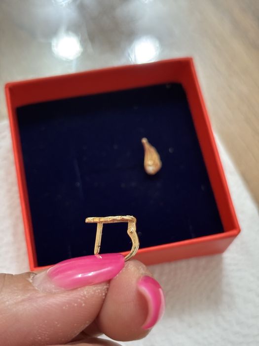 Золотые серьги детские