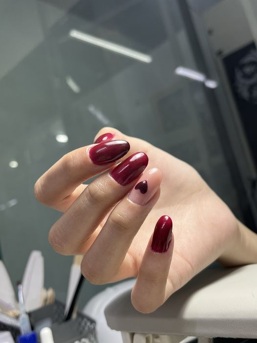 Маникюр  наращивание 5000тг