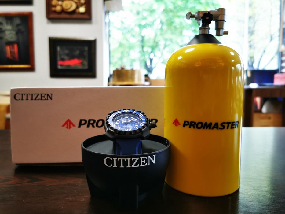 Citizen titanium eco drive promaster diver BN0225-04L