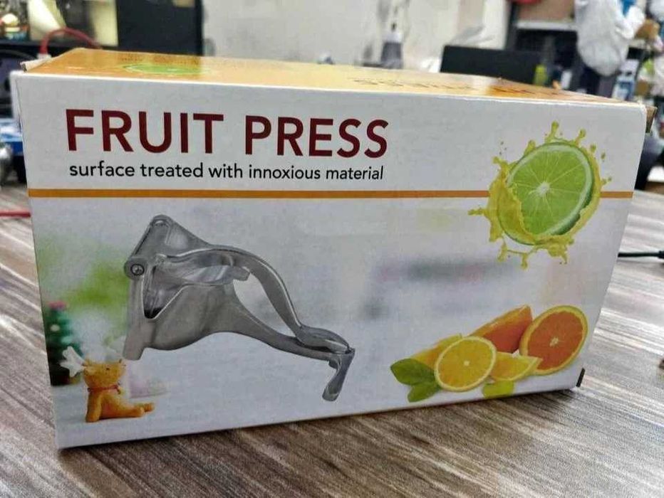 Ръчна сокоизстисквачка за цитрусови плодове, неръждаема стомана