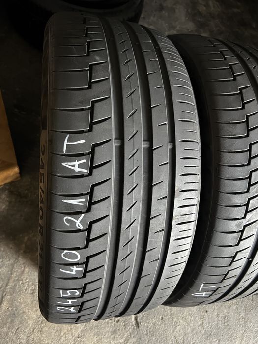 4 anvelope vara 275/35/21 + 245/40/21 , Continental , DOT 2023/2024
