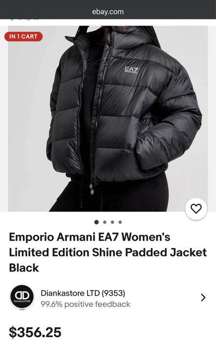 Дамско зимно яке EA7 Emporio Armani