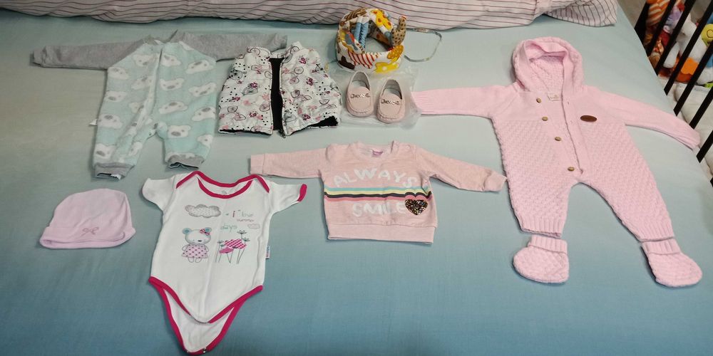 Пакет вещей на девочку 6 - 12 месяцев