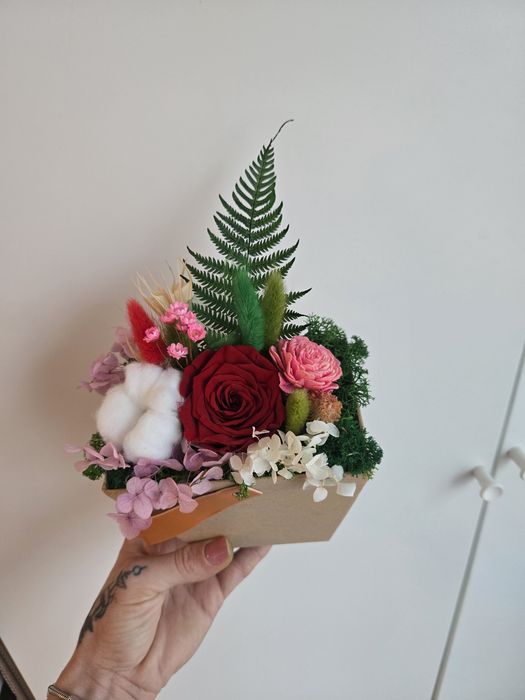 Cos cu flori criogenate