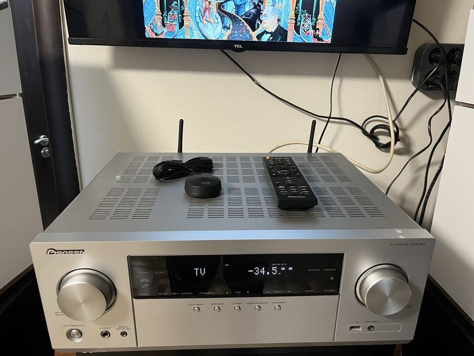 Pioneer VSX-933 7.2/4k/Atmos/Bluetooth/Spotify/Airplay/Wifi/Usb .