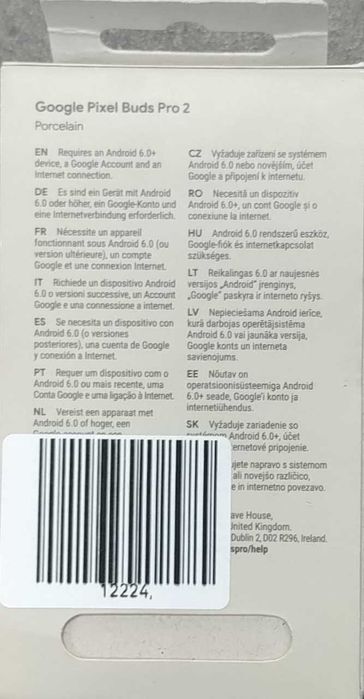 Casti In-ear Google Pixel Buds Pro 2 Porcelain [#12224#]